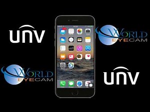 UniView - How to setup the EZ View app on the iPhone