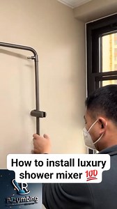 How to install luxury shower mixer like a pro 💯 | RB Plumbing Experts