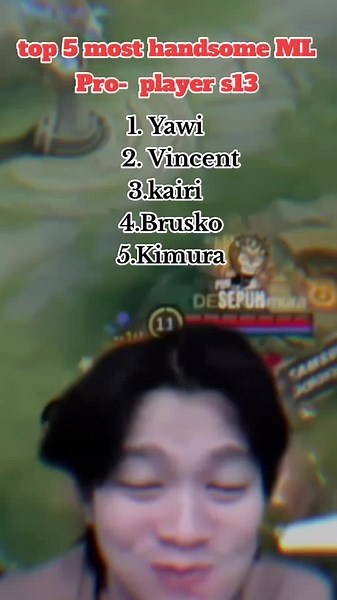 Top 5 Most Handsome ML Pro Players S13
