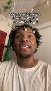 God anytime you think about doing something illegal 😂😂😂😂 | Farod Robinson