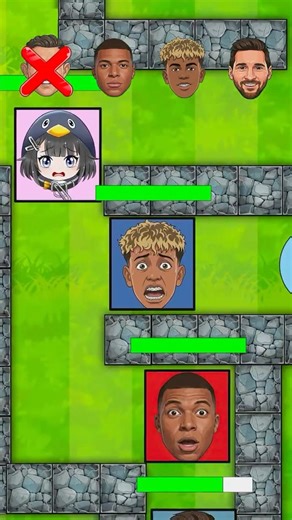 MAZE CHALLENGE RONALDO and 99 Nights in Forest : Ronaldo Saves the Gugugaga Penguin #mazechallenge