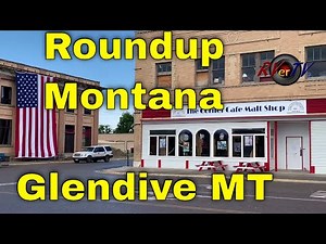 Round Up - Glendive - Montana US Highway 12
