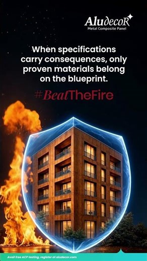 ACP Testing | Fire Resistant Aluminium Composite Panels | Aludecor ACP Test