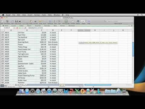 Lesson 3 - Create a VLOOKUP formula