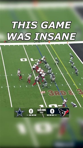 Cowboys vs Texans Highlights: Insane Game Moments