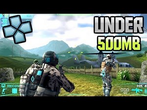 Top 10 Best ppsspp (PSP) Games Under 500MB with Gameplay!