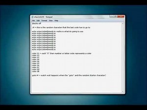 Multiple Colors in Batch Files