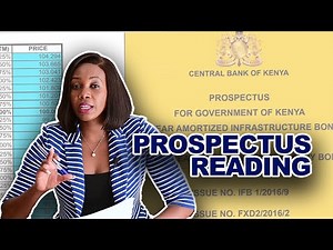 How to read a Treasury Bond Prospectus.