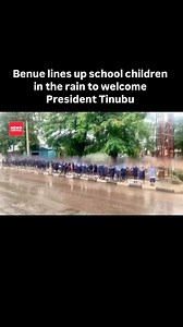 School children lined up against their will to welcome a clueless irresponsible impostor. Even with nature warning of sending rains, they still ignored. All these sins against humanity will not go unpunished. | Mr. Common Sense