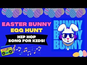 BUNNY BUNNY BUNNY (Easter Egg Hunt Rap!) 🎤🐰 | Fun Easter Song for Kids