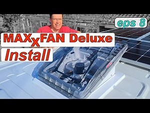 Installing the MaxxAir Fan Deluxe Onto VW Crafter 2021 MWB, Overcoming Particular Problems.