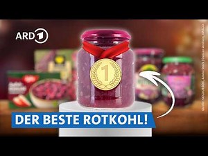 Der beste Apfelrotkohl fürs Festessen! 6 Marken im Geschmacksvergleich | Servicezeit WDR