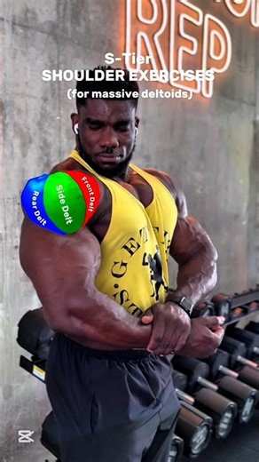 SHOULDER 🔥 ( massive deltoids ) #shoulderworkout