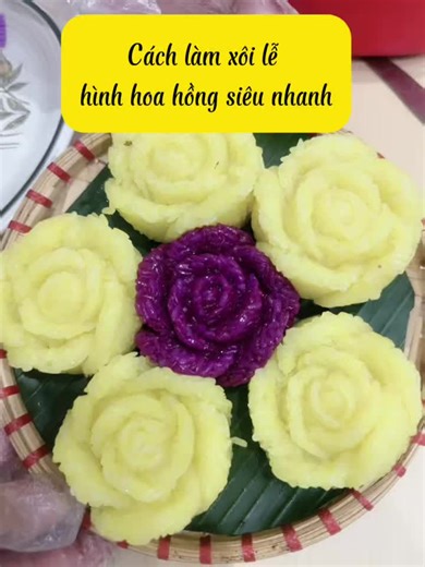 Cách làm xôi lễ hình hoa hồng siêu nhanh #xôi_lễ #xôi_ngũ_sắc #tiệm_nhà_sóc #ngọc_trầm #khuôn_xôi #văn_hoá_việt_nam #khuônxôiđẹp #xu_hướng #viralvideo #xuhuongtitok #anyen🍀 #hottrend