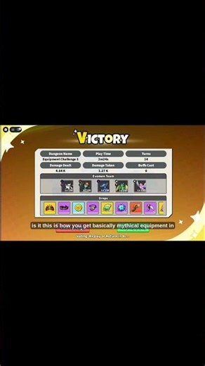 Obtaining mythic equipment in EVOMON ROBLOX #evomon