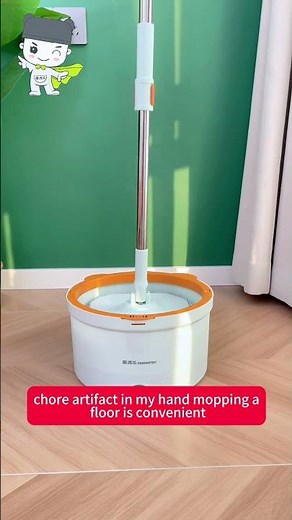 Mopping Made Easy: How to Clean Floors in Half the Time!#spinmop #homettler #cleaningtools