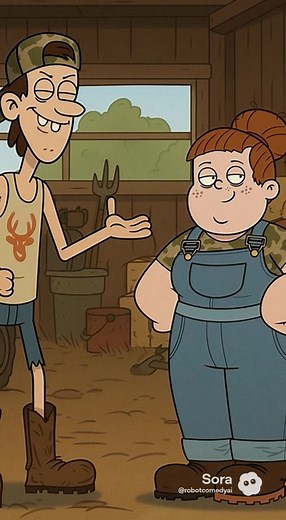 Redneck Tommy’s Father-in laws daughter/cousin #robotcomedyai #sora2