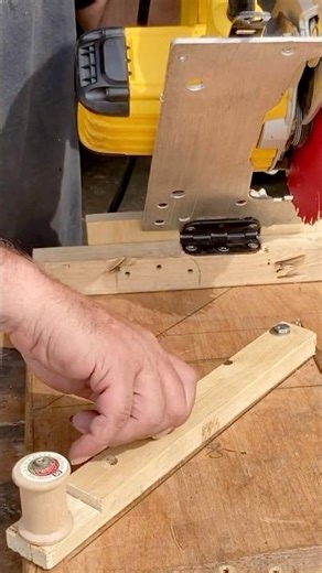 Chop The Block Jig 2 - work in progress- Miter Saw Jig - Carpentry & Woodcraft #crafts #satisfying