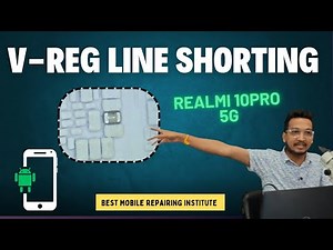 Realme 10 Pro 5G VREG Line Shorting Solution 🔥 | Step-by-Step Mobile Repair Guide