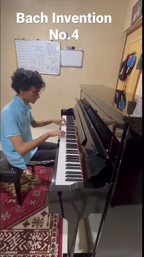 Bach: Invention No.4 in D minor BWV 775