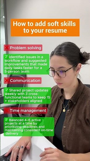 How to add soft skills to your resume