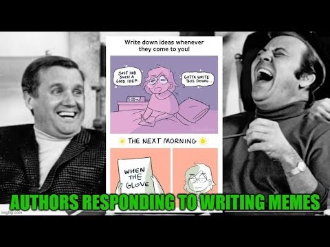 Authors' Reactions to Writing Memes