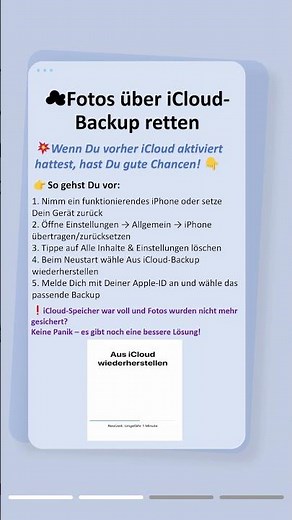 iPhone kaputt? 😱 So kannst Du Deine Fotos retten!#iphone #kaputt #fotos #bilder #rettung #data