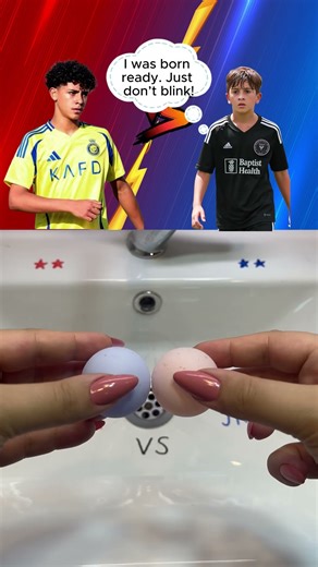 Thiago Messi vs Ronaldo Jr: The Next Generation Clash! 😳🔥 #football