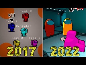 Evolution of Among Us 2017-2022