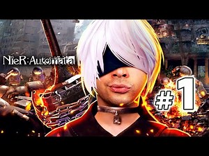alanzoka jogando Nier Automata - Parte 1