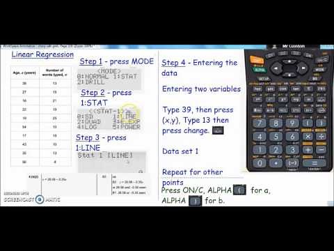 How to: Sharp Calculators AQA Core Maths Level 3