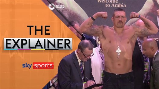 Explained: How Bruce Buffer got Oleksandr Usyk's weight wrong