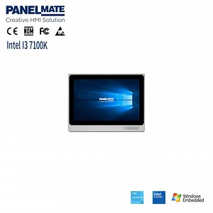 [Hot Item] 10.1 Inch Industrial Embedded PC IP65 Waterproof Dustproof Capacitive Touch Screen Core I3 7100u Ethercat Fanless Mini Panel PC All-in-One Tablet PC