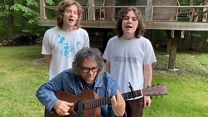 Ahead of Shabbat tonight, wind down from the week with this touching rendition of the Jewish prayer for healing by Wilco frontman Jeff Tweedy and his sons, Spencer and Sam. We’re honored to host the GRAMMY Award winner next month for a conversation on the ways music can connect us to ourselves and to others. Original video posted by Jeff Tweedy’s wife, Susan. | Sixth & I