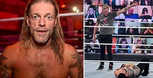 Edge reacts to fan criticizing him for picking Roman Reigns for WrestleMania 37 match