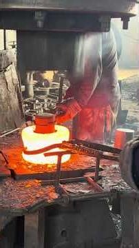 Inside the forging factory tour Technique Over Force: The Forger’s Secret #forging #process #machine