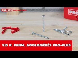 Vis pour panneaux agglomérés PRO-PLUS