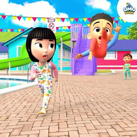 🛟 OmoBerry's Water Safety Video + Water Safety Rules + Pool Safety For Kids #drowningprevention