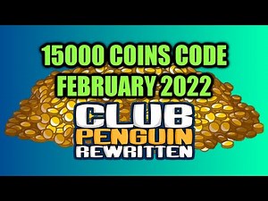 15000 Coins Code CURRENTLY WORKING | Club Penguin Rewritten