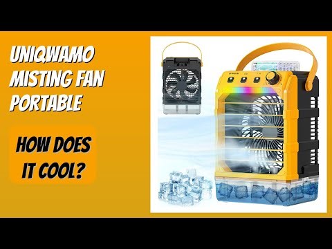 REVIEW (2026): Uniqwamo Misting Fan Portable. Features