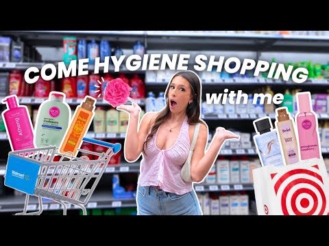 hunting for NEW hygiene releases 🧼🛒 (target + walmart finds!)