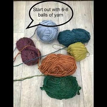 Learn how to make your own chunky & jumbo yarn