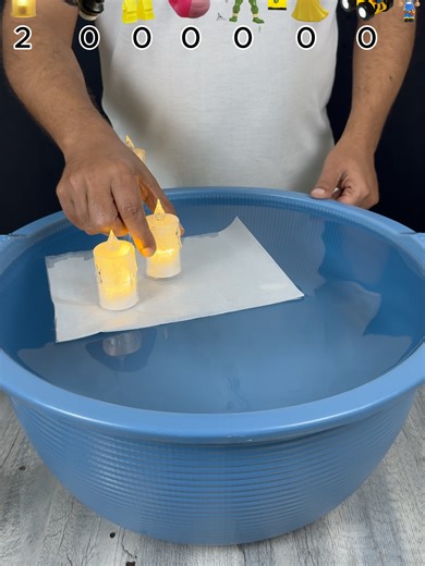 How Many Tissue Papers Can Float on Water?