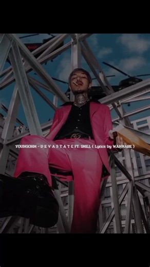 YOUNGOHM - D E V A S T A T E FT. 1MILL ( Lyrics by me ) #youngohm #1milĺ #youngohmm🦋🤟🏻 #devastated #wannabe