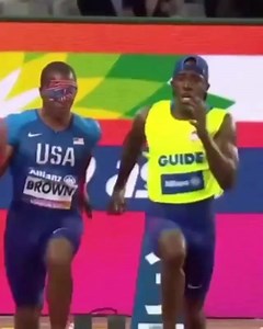 11K views · 413 reactions | David Brown and guide Jerome Avery in the 100m sprint. The pair are current World  and Paralympic champions.⁣ | Chris Clark Sports | Facebook