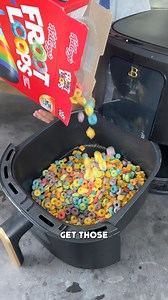 1M views · 7.8K reactions | Air Frying Fruity Pebbles & Captain Crunch | Eitan Bernath | Facebook