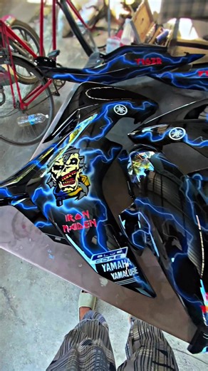 Full Coverset Y16 Airbrush for Motorcycle Enthusiasts