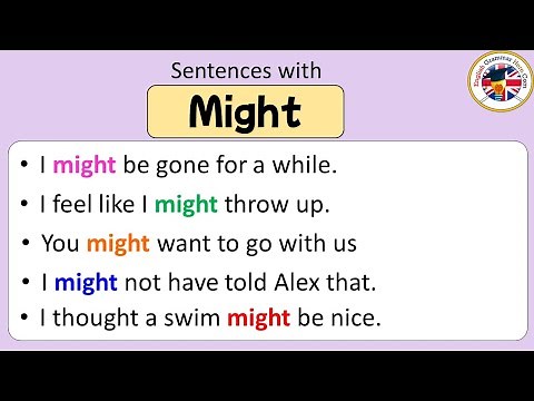 Sentences with Might, Might in a Sentence, Example Sentences about Might #sentences #grammar