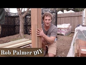 Tips for Standing Timber Posts | DIY Tip