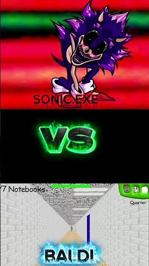 Sonic.exe vs baldi #sonic.exe #versus #baldi #edit #w